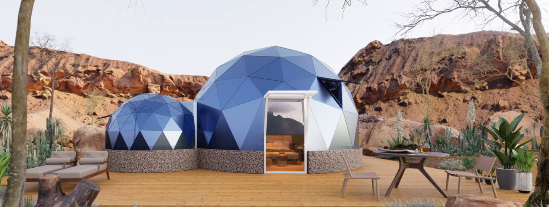 芜湖球形智能光伏玻璃星空房